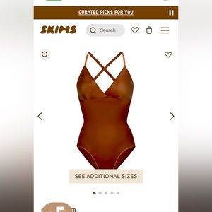 SKIMS FITS EVERYBODY HIGH NECK BODYSUIT | COCOA
COCOA / M